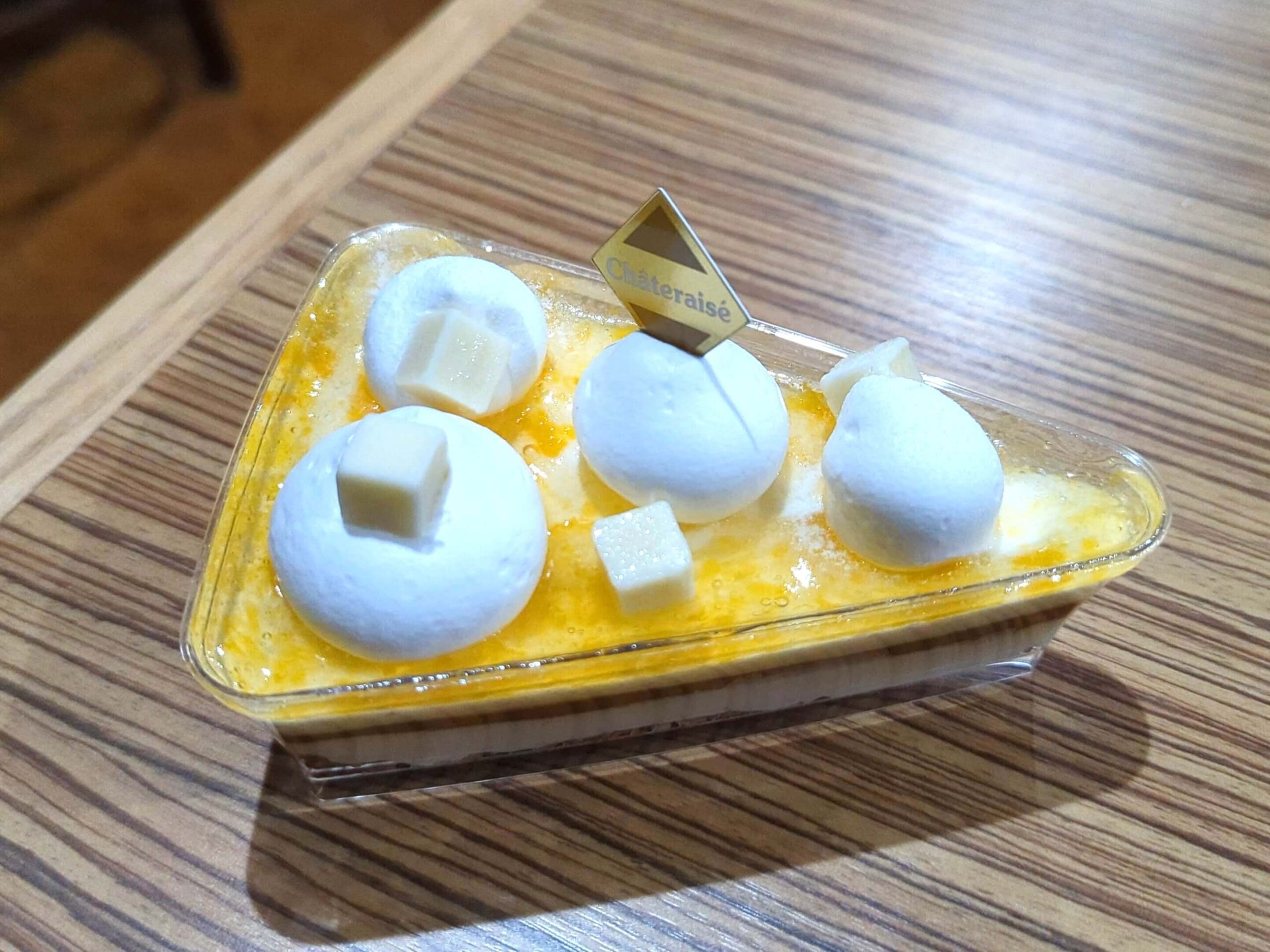 シャトレーゼ「北海道クリームチーズ使用　キャラメルチーズケーキ」 (4)