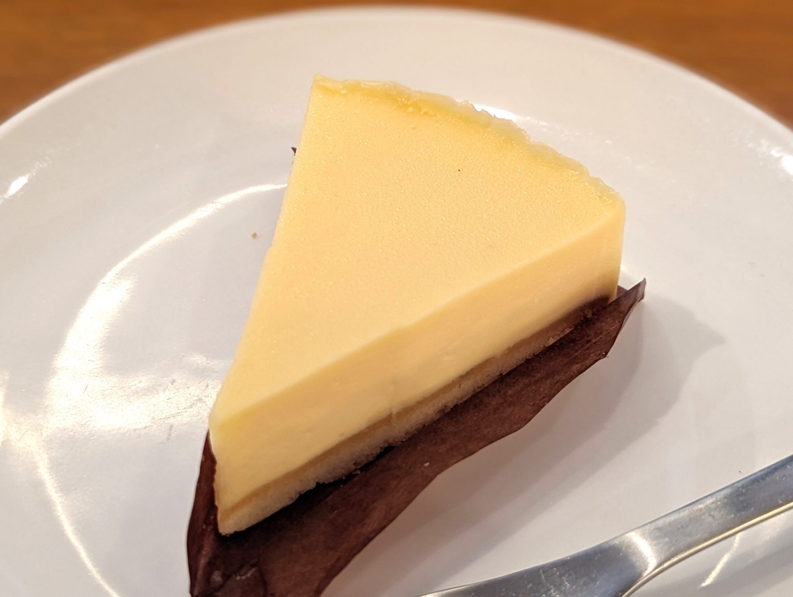 上島珈琲店の湯蒸し（ゆむし）チーズケーキ (2)