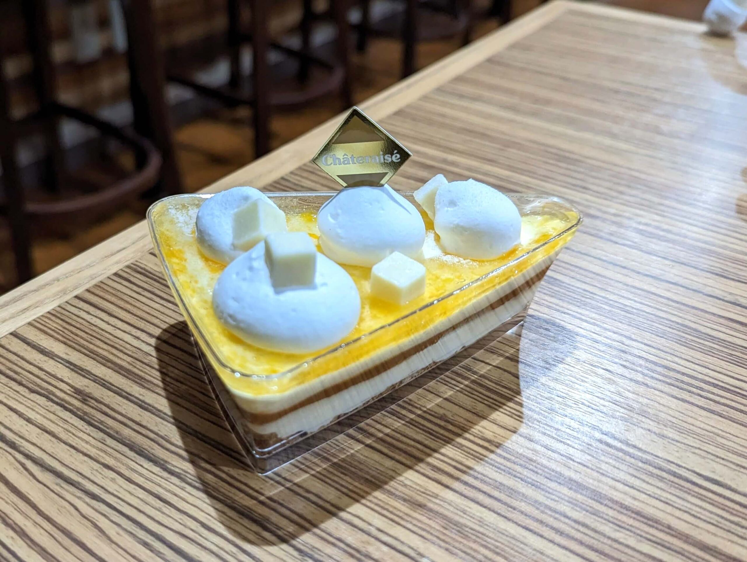 シャトレーゼ「北海道クリームチーズ使用　キャラメルチーズケーキ」 (2)